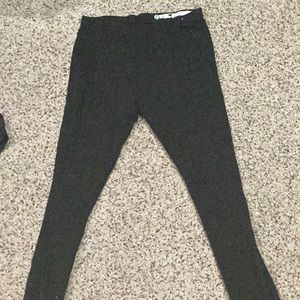 Black leggings; size XL (14-16)
